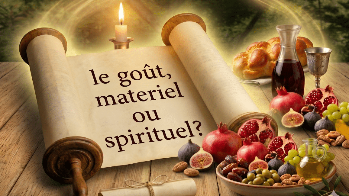 Le goût: materiel, ou spirituel?