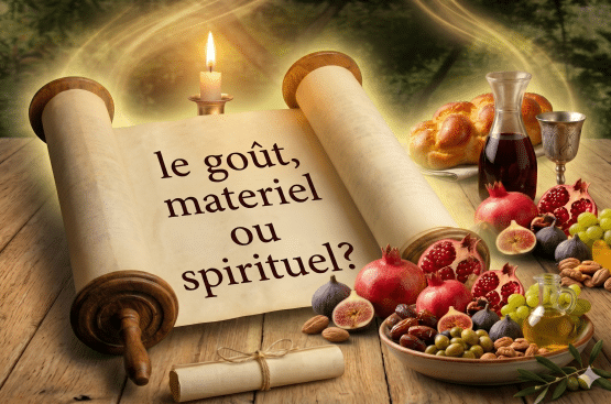 Le goût: materiel, ou spirituel?