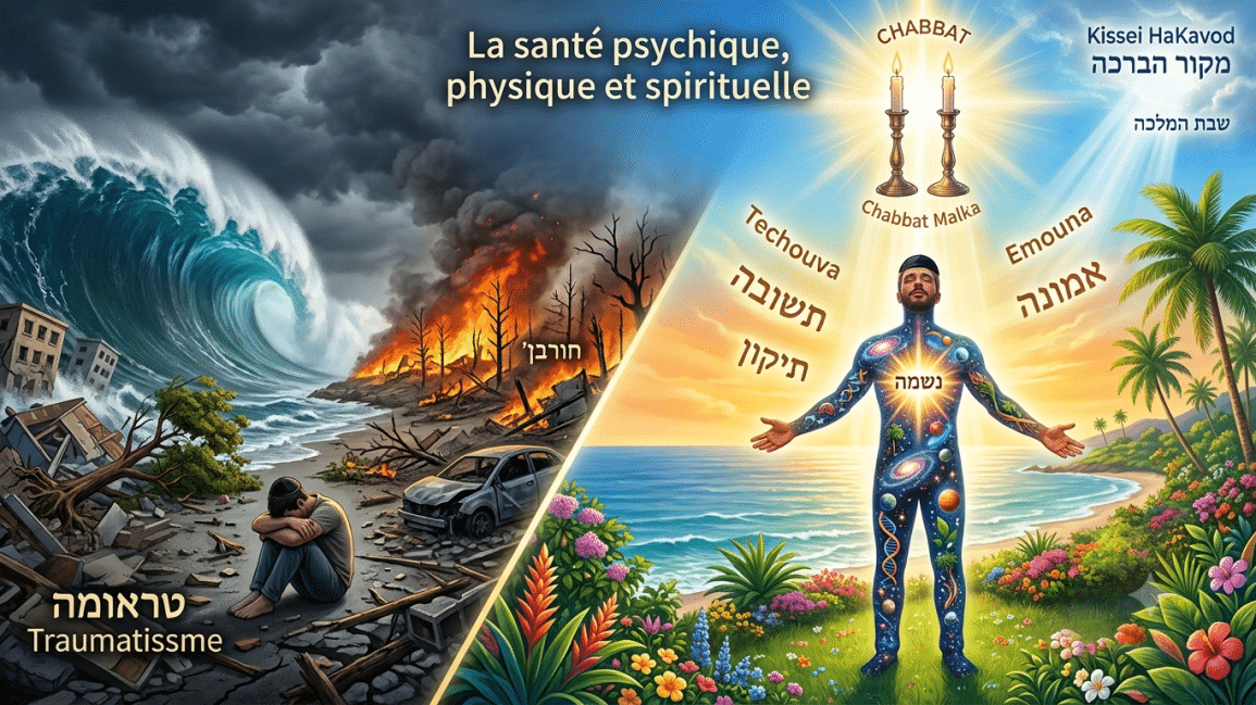 La Santé Physique, Psychique et  Spirituelle  Une perspective toranique approfondie sur la résilience et la guérison