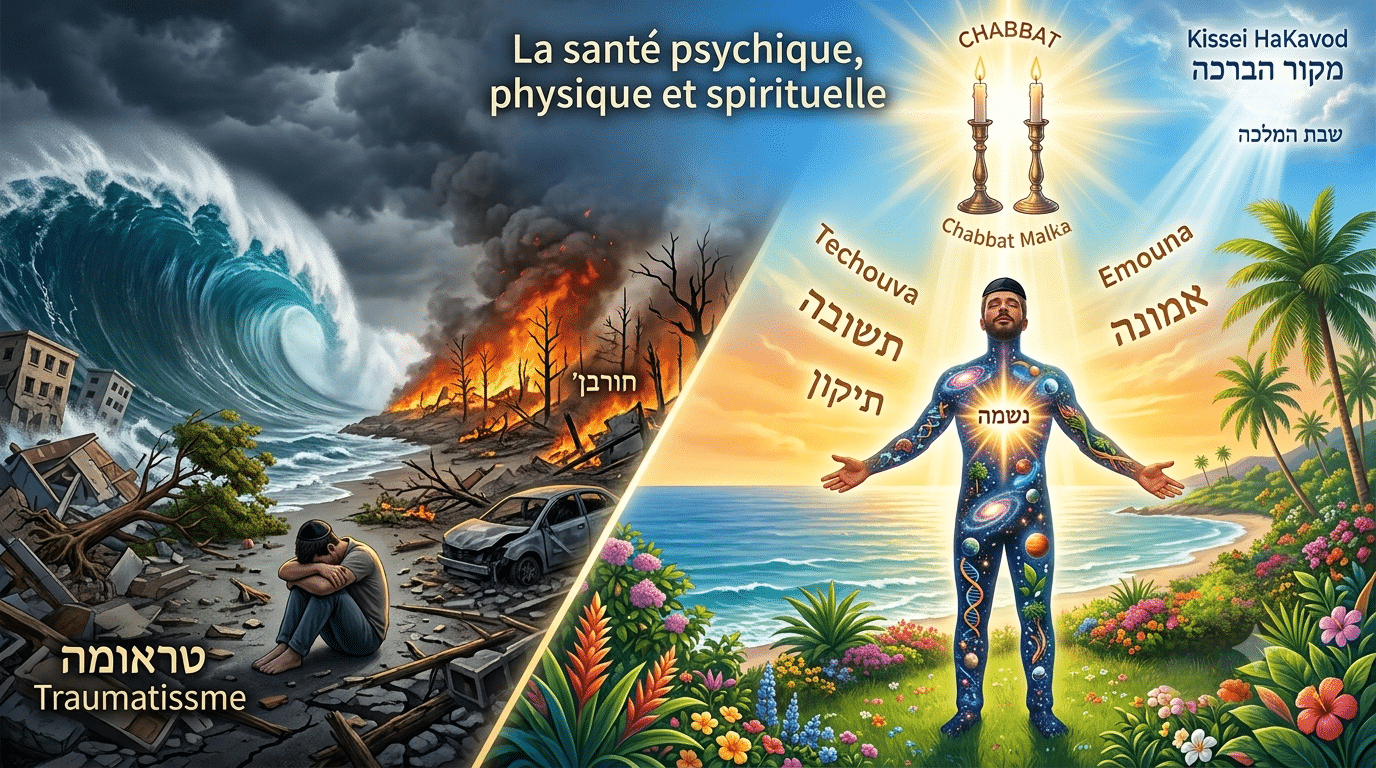 La Santé Physique, Psychique et  Spirituelle  Une perspective toranique approfondie sur la résilience et la guérison
